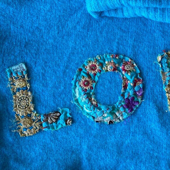 The Nu Vintage "LOVE" Sweater - Picture 4 of 5